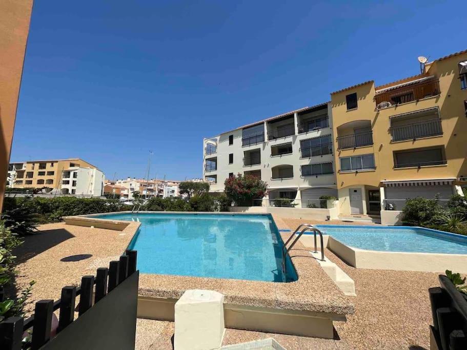 Cap'Nomad Studio Cote Mer - Balcon - Piscine - Parking Agde Εξωτερικό φωτογραφία